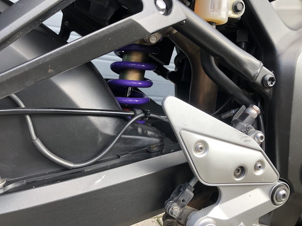 Nette Yamaha FZ6-S2 met ABS uit 2008, 1e eig, 33 dkm, koffers, etc €3850,-