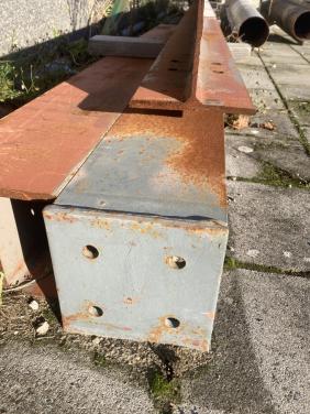 Ijzeren balken en pilaren