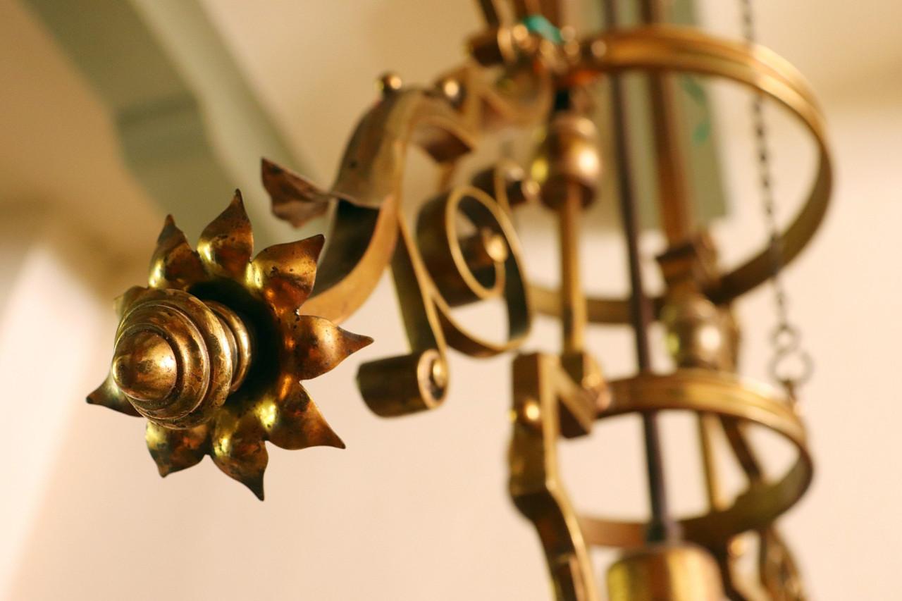 Unieke Art Nouveau hanglamp