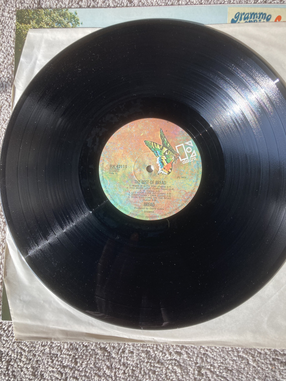 Vinyl LP Bread The best of Bread Elk 42115 1972