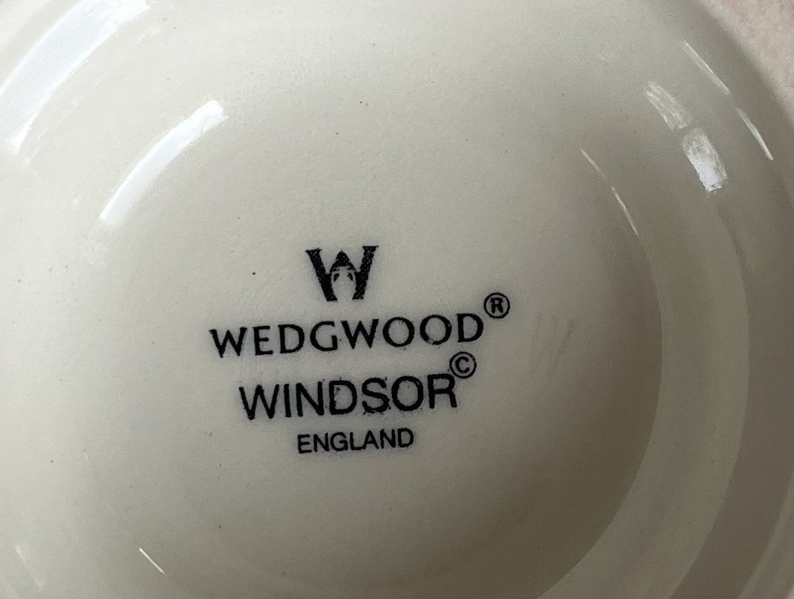 WEDGWOOD SERVIES WINDSOR ONDERDELEN IN PRIMA STAAT