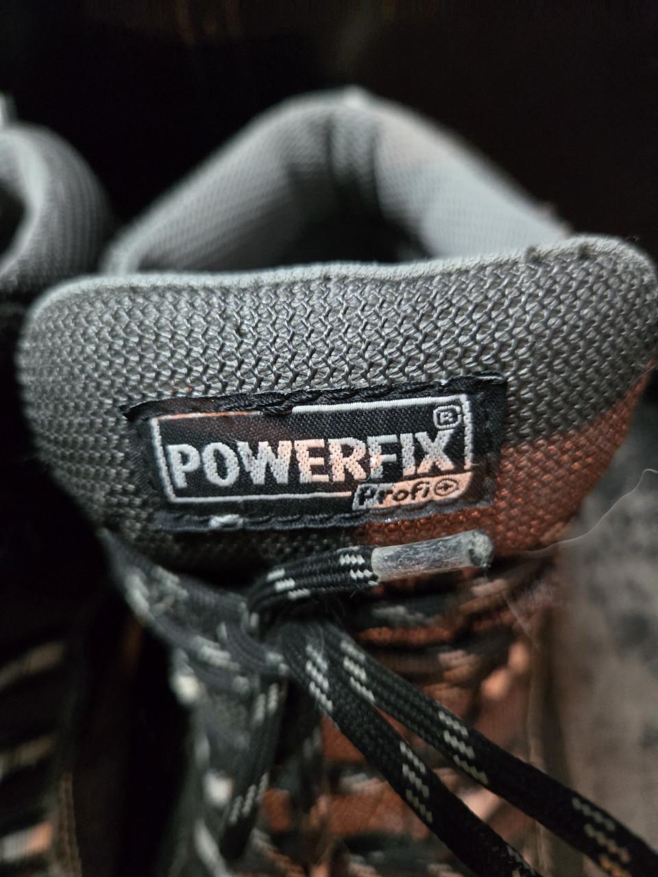 Zwarte Powerfix Profi veiligheidsschoenen, Maat 41/UK 7.5