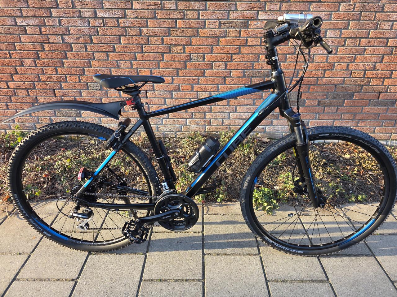 CUBE | CURVE PRO | 29 INCH | FRAME 52 CM | 3X8 | NETTE STAAT!