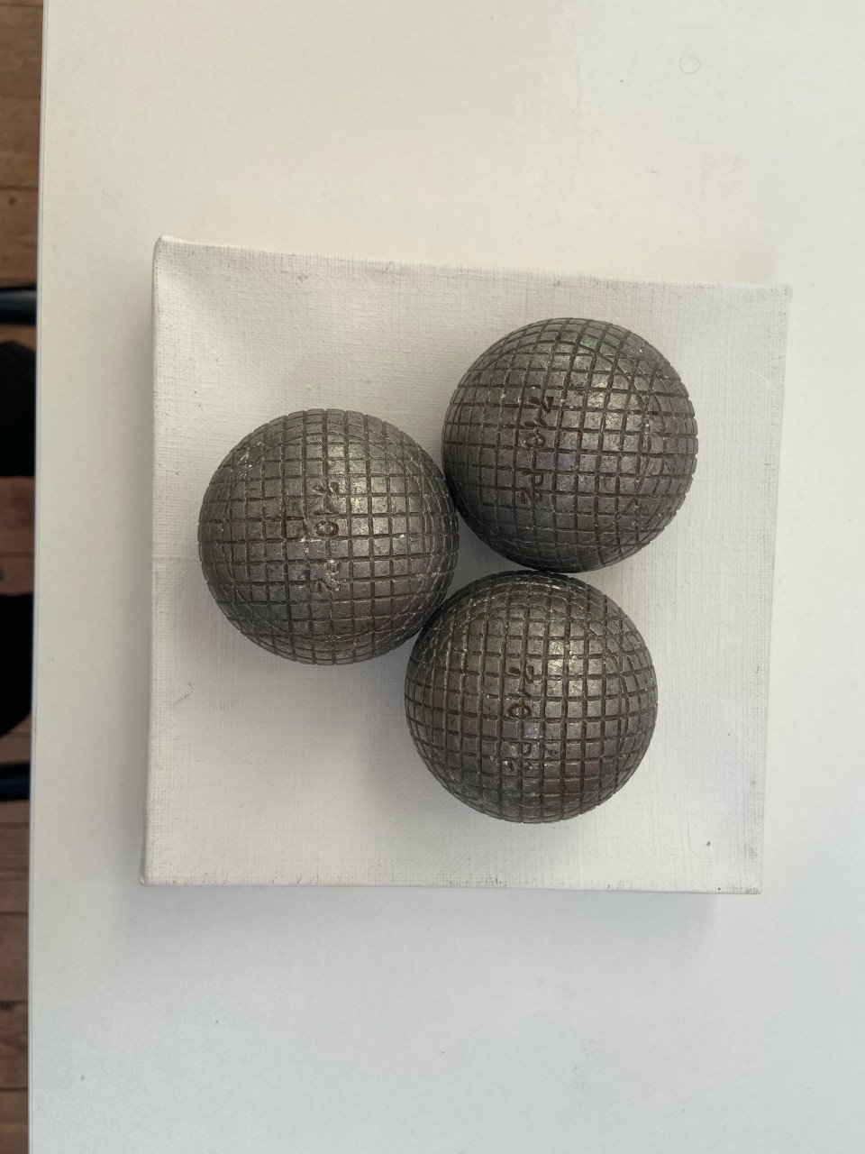 Jeux des Boules ballen met tasje Boules Bleu