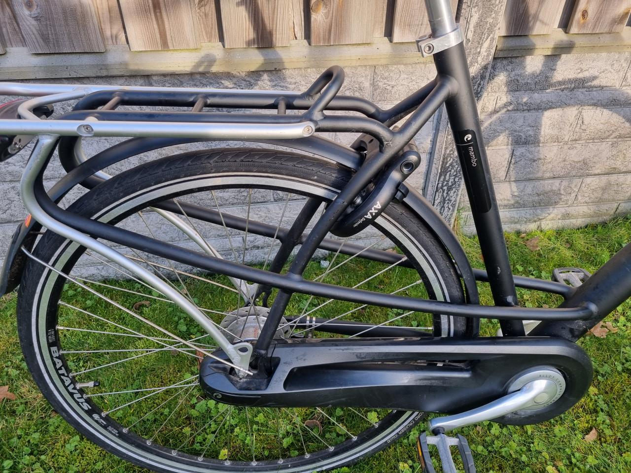 Fiets Bataves mamba zwart