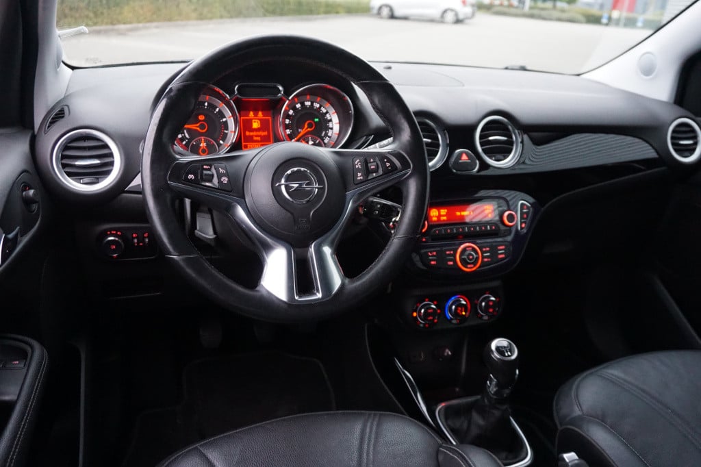 Opel Adam 1.2 slam airco / stuur + stoelverw. / leder / elektr. ramen / lm 