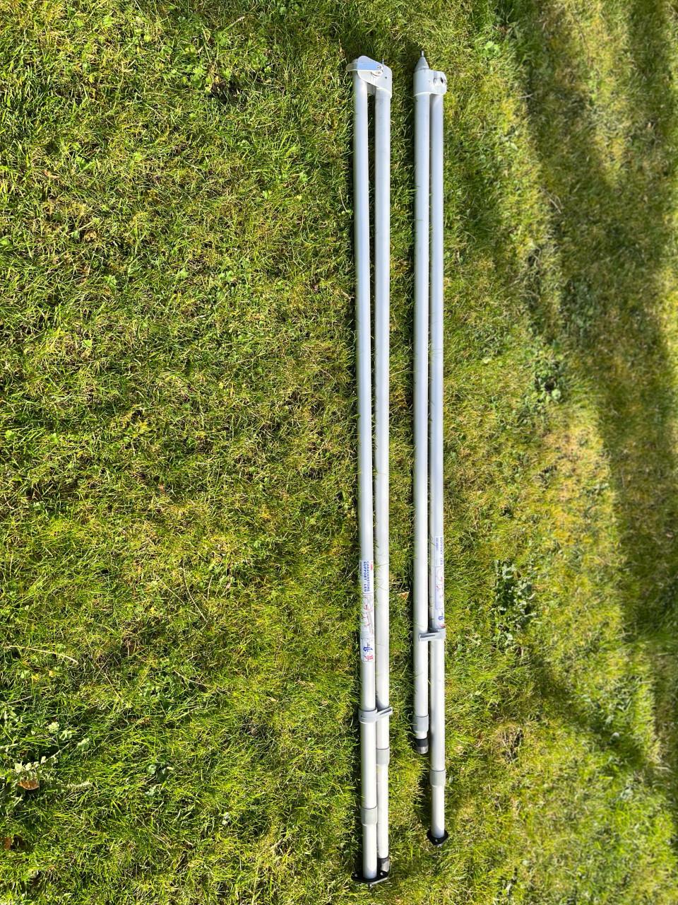 2x Fiamma Caravanstore Support Leg / 03732C01 – Steunpote voor luifel