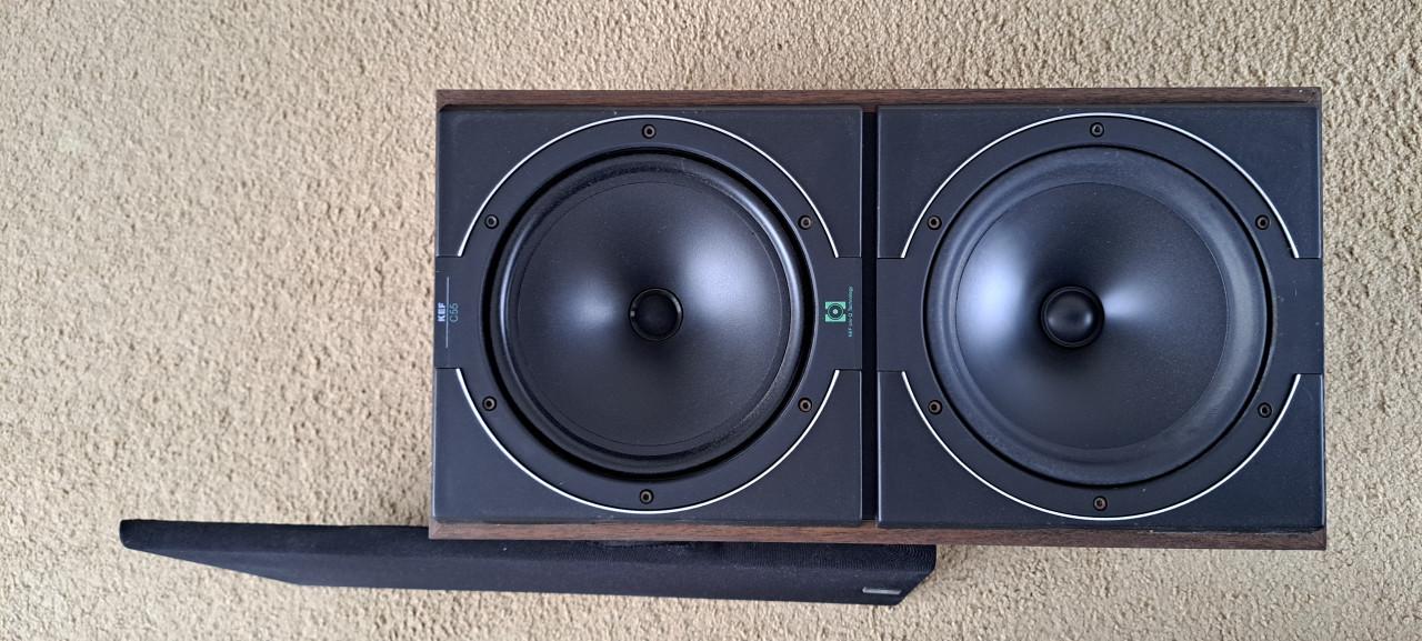 KEF c55 luidsprekers boxen