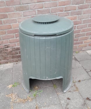 I.g.st.z. compostvat kleur groen
