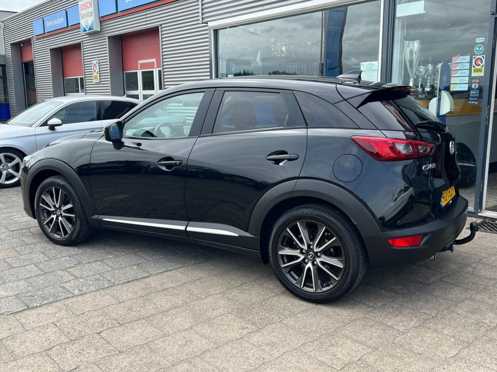 Mazda Cx-3 2.0 skyactiv-g 120 gt-m, leer, trekhaak enz...