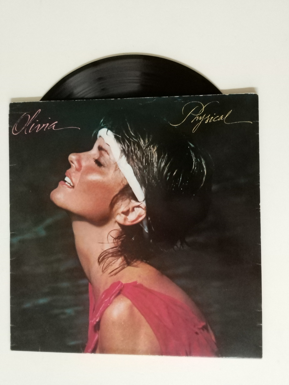 Set van 4 LP's o.a Saturday Night Fever, Physical Olivia Newton John