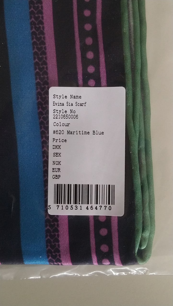 Becksöndergaard luipaard print shawl 100% zijde - NIEUW