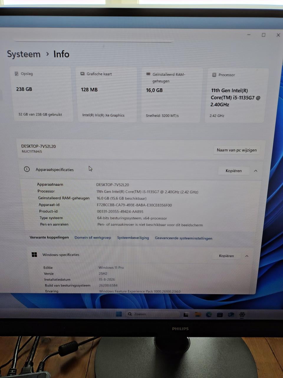 Intel NUC11 i5-1135G7, Nuc10 i3-10110u, Chromebox CXi5 i3-1215u