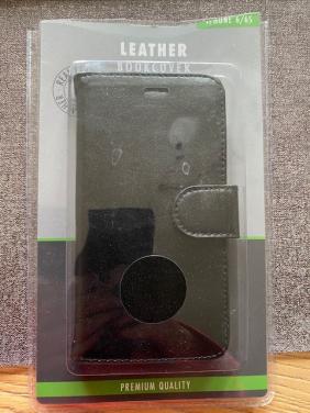 Leren hoesje iPhone 6/6s NIEUW