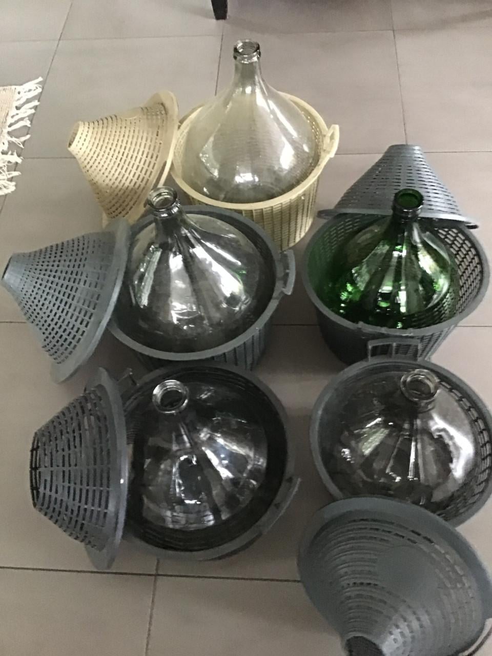 Mandflessen ( van 15 toten met 25 liter)