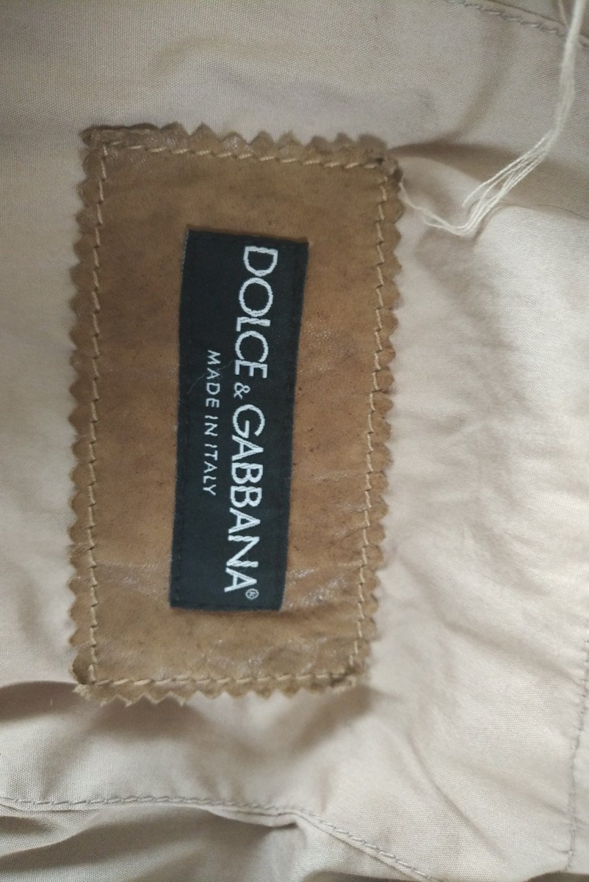 Dolce & Gabbana 100%lambskin. Nieuwstaat mt48. 1600 euro new