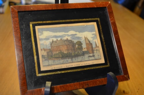 2 Kleine gravures van dezelfde maker: A Rademaker