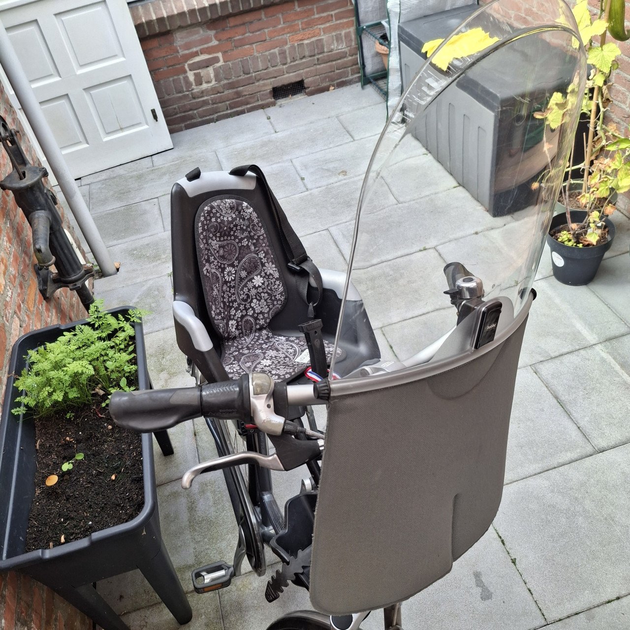 Kinderfietsstoeltje