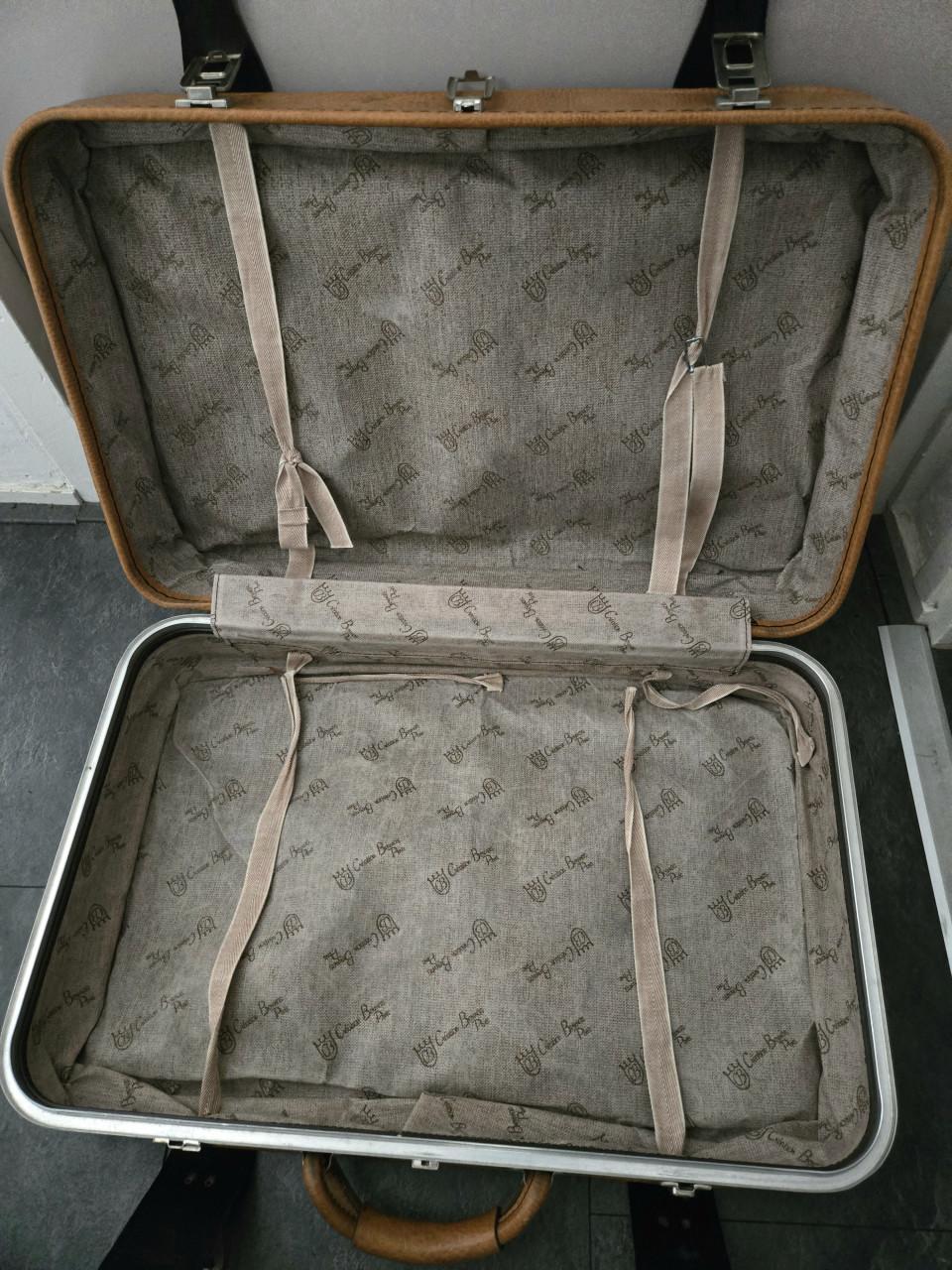 Vintage koffer Creation Beyers Paris reiskoffer, 64x43x16cm