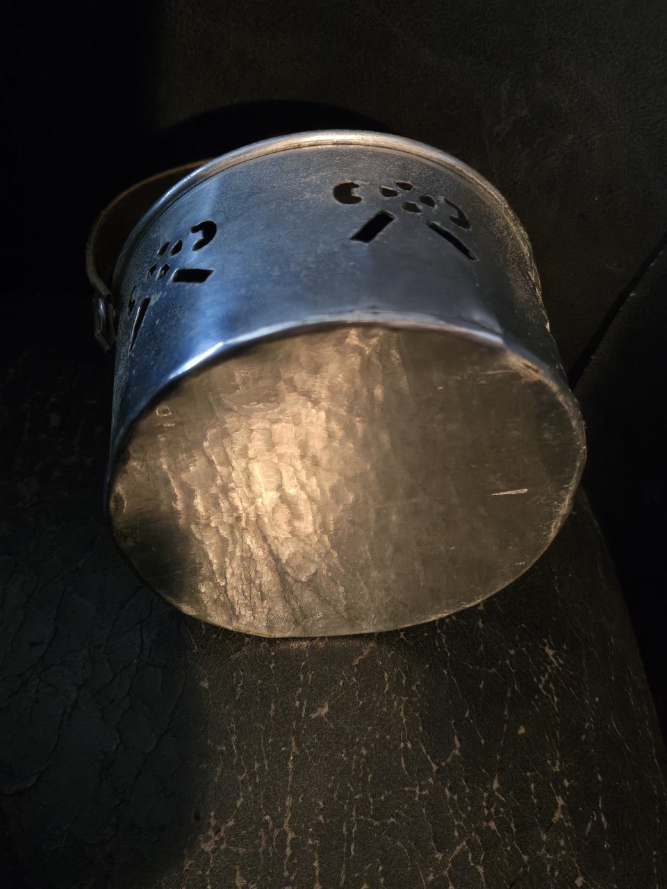 Aluminium mandje 6.5x10 cm
