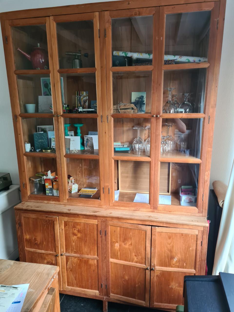 Teakhoeten buffetkast