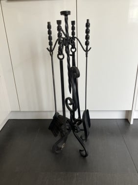 Haardstel of openhaardset