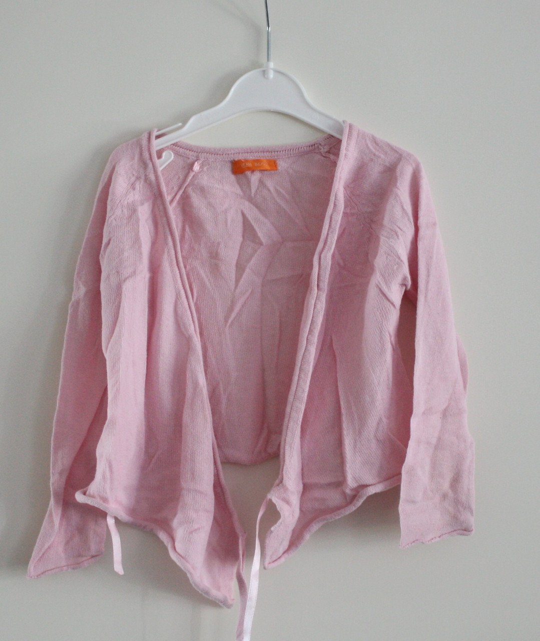 Licht roze wikkel vesrtje maat 86-92
