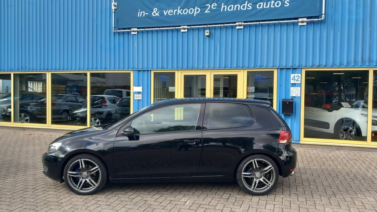 Volkswagen GOLF 1.4 Easyline Sportief 3drs bj:2009 airco navigatie 18inch