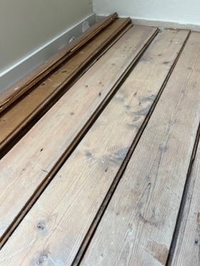 Houten vloer