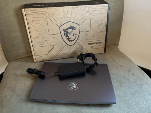 MSI Thin gaminglaptop |nVidia RTX 3050 | Intel i5 |16GB RAM | 512 GB SSD