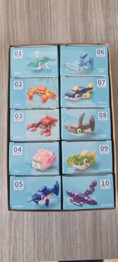 Doos lego figuurtjes oceaan