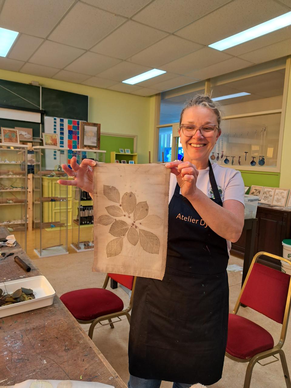 Workshop Ecoprinten in Zeeland