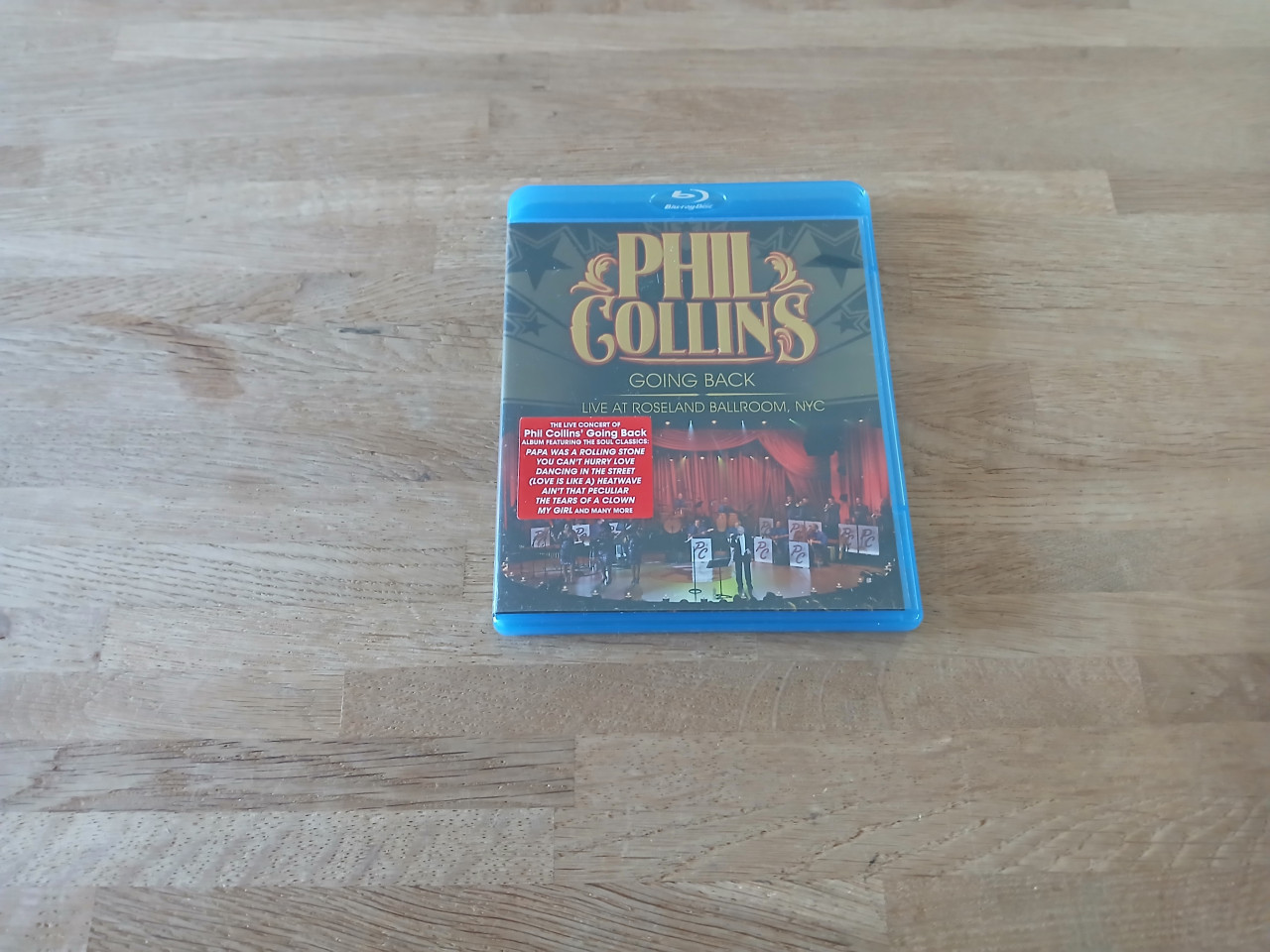 Phil Collins going back blu ray