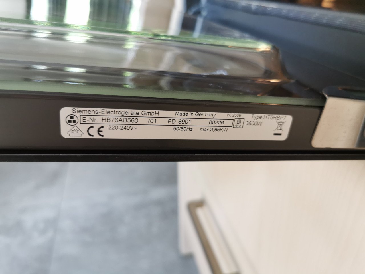Siemens keuken apparatuur