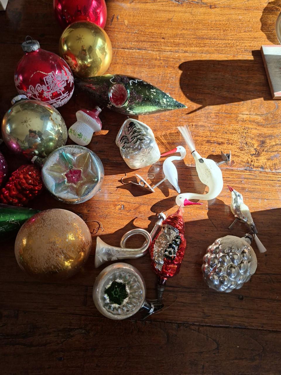 Kerst decoratie vitage
