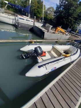 Rib 420 incl mariner 9.9pk 2takt en trailer