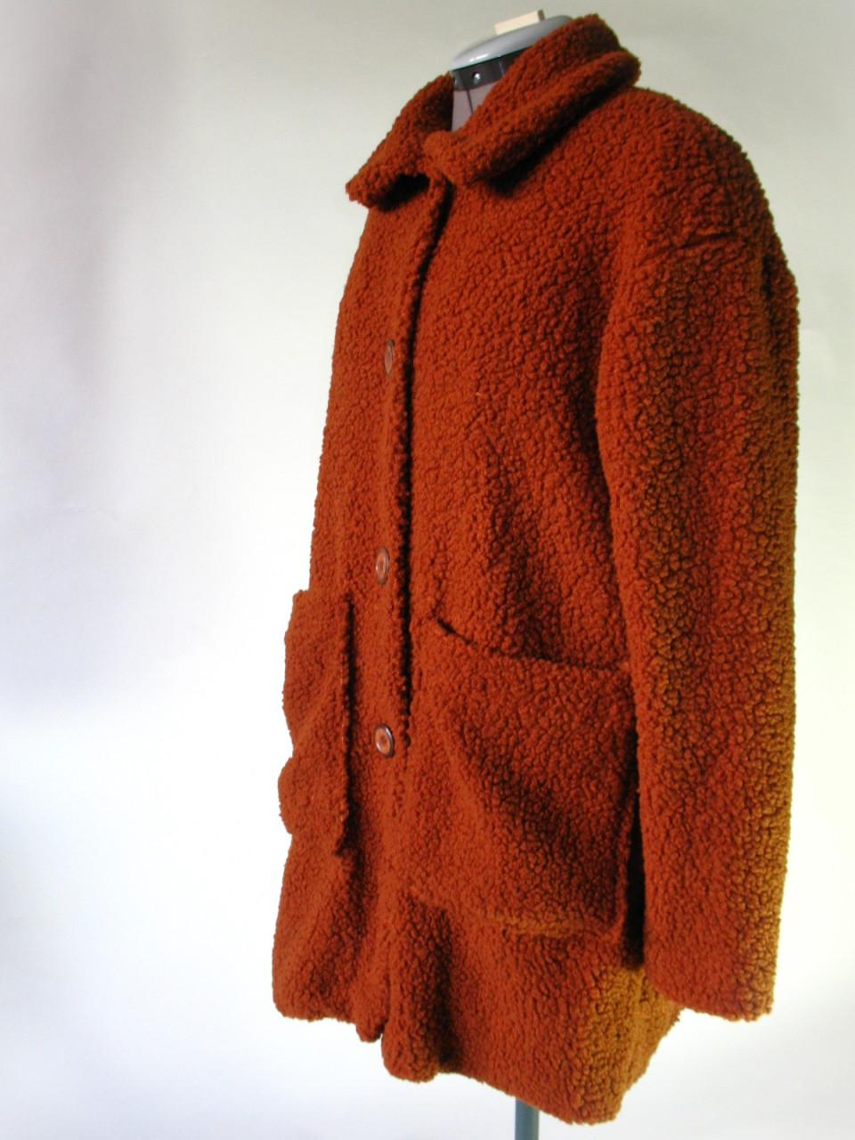 TE KOOP: Dames Bruin gevoerde teddy winterjas