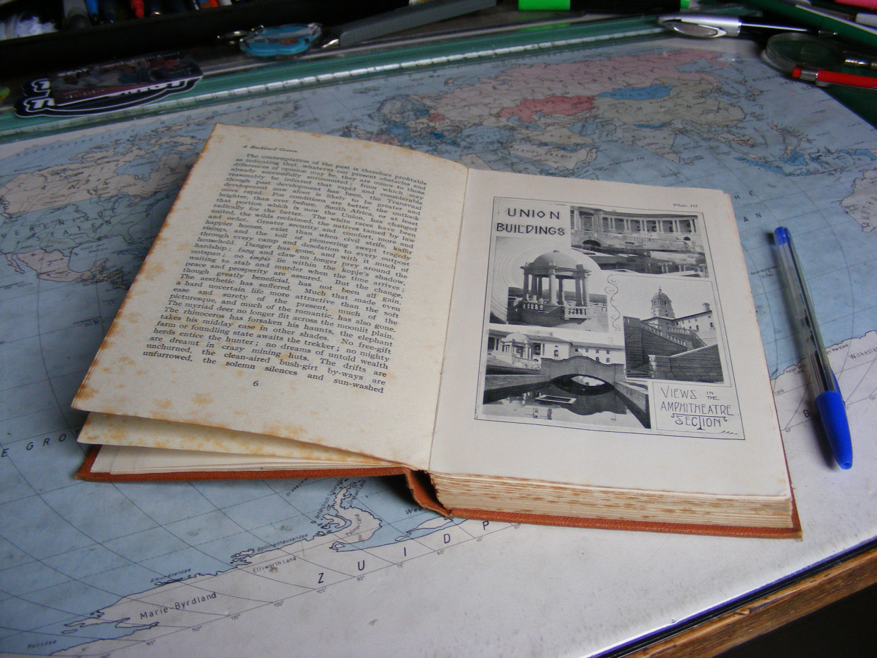 The City of Pretoria of 1913                 Old book of 1913