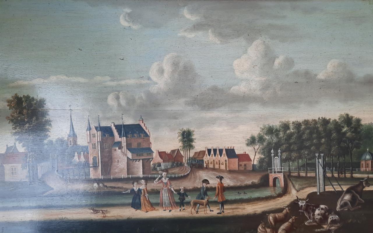 Friese staartklok te koop van Eikenhout, in perfecte staat !!