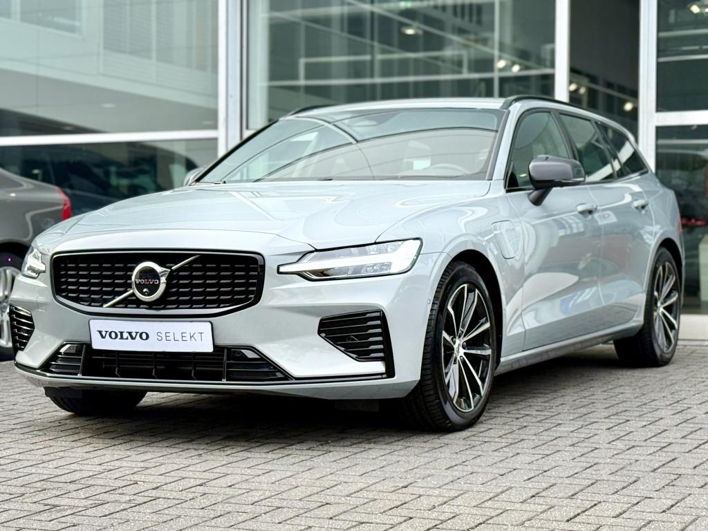 Volvo V60 t6 398pk recharge plus dark| adap.cruise| 360camera| trekaak