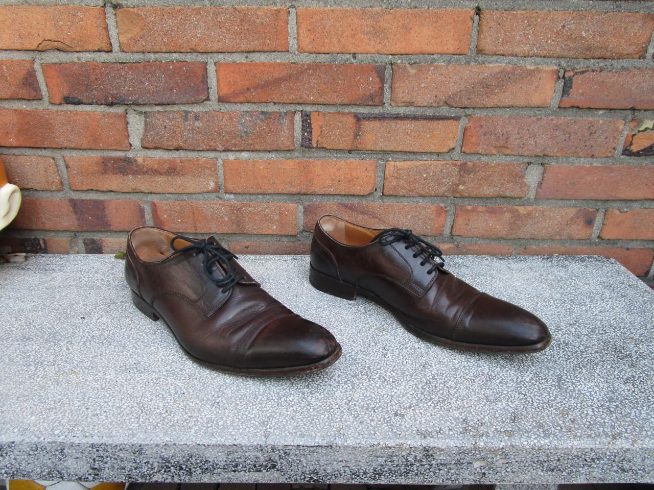 Nette bruine veterschoenen van Van Gils maat 41