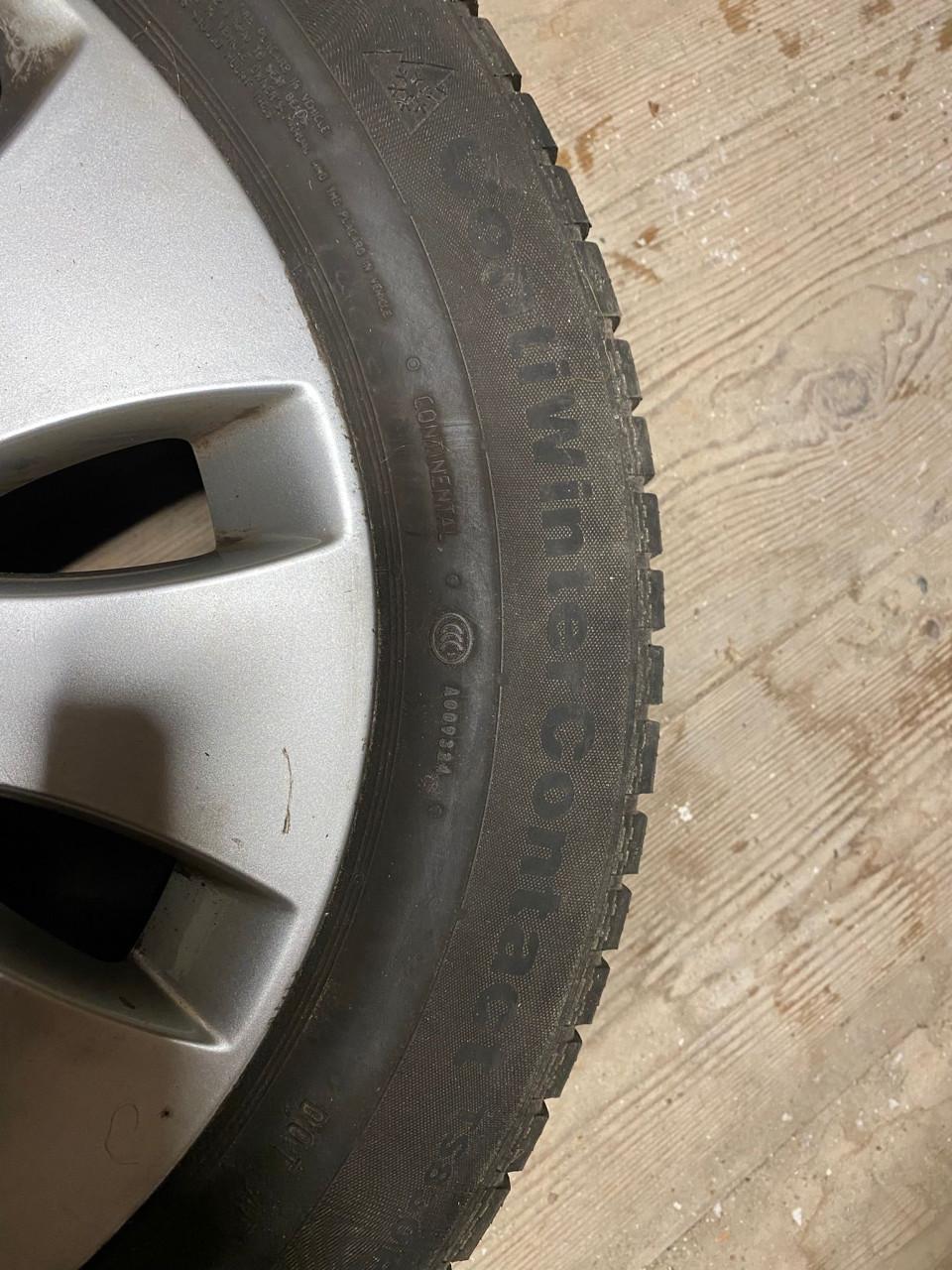 Audi velgen met winterbanden