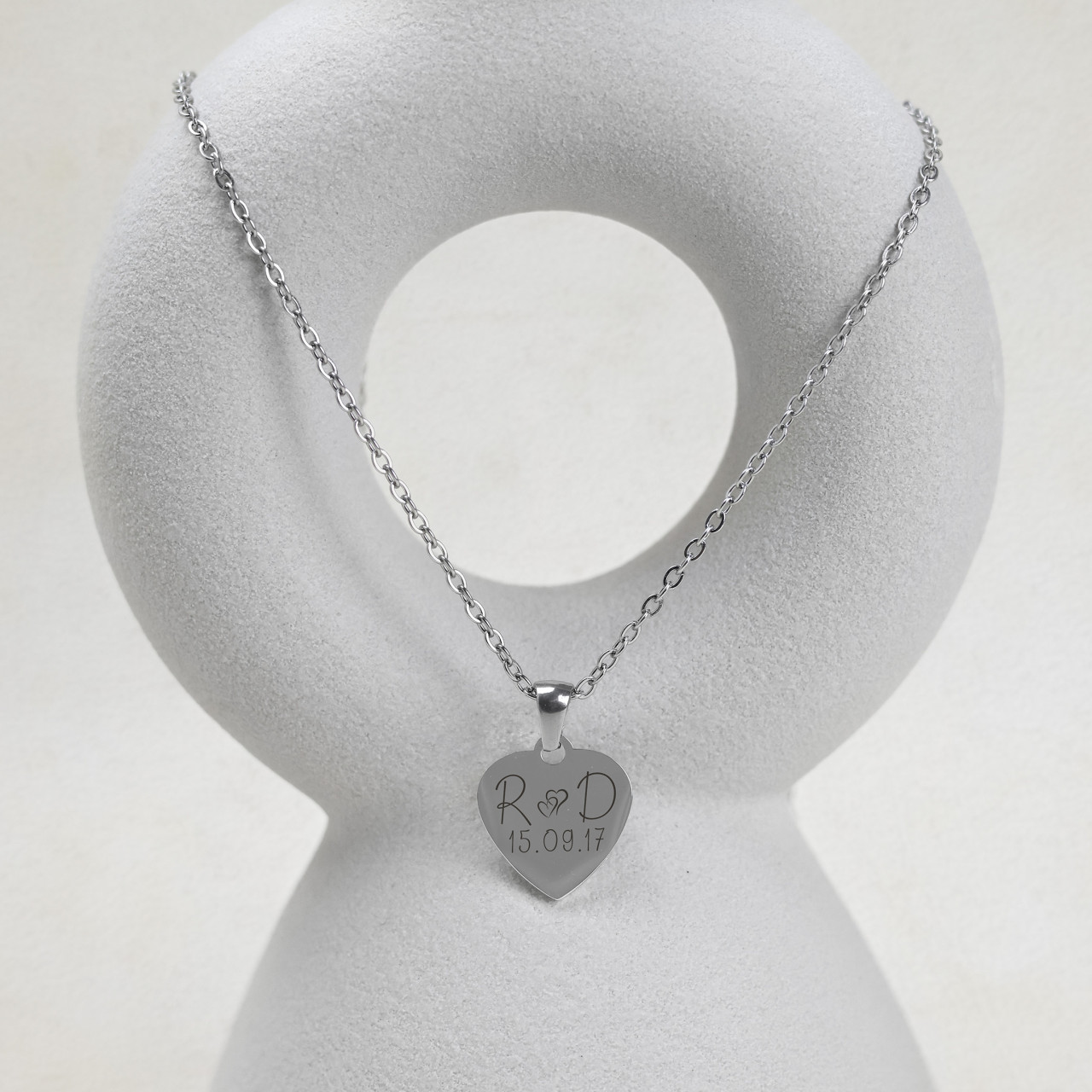 Gegraveerde gepersonaliseerde sieraden