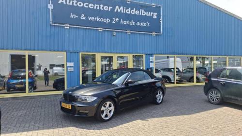 BMW 1 SERIE 118i Executive Cabrio bj:2008 airco-leer lm-velgen apk 2027