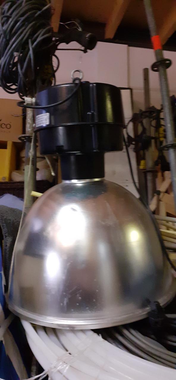 4 x LAMPEN - Industriele - Enorm Grote Vintage & Diverse Lampen