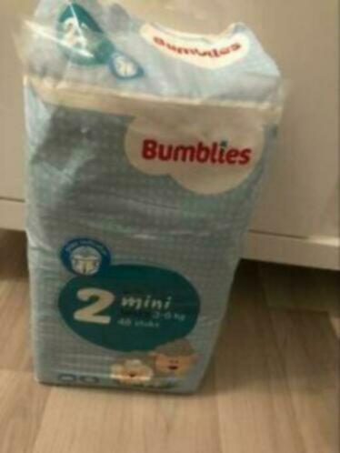 Bumblies luiers maat 1 en 2