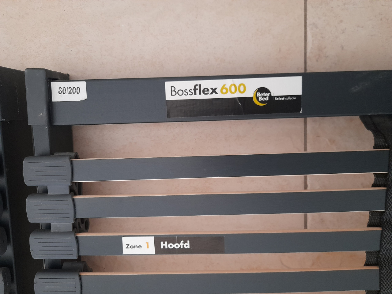 2 x Bossflex lattenbodem 80 x 200 ( in goede staat )