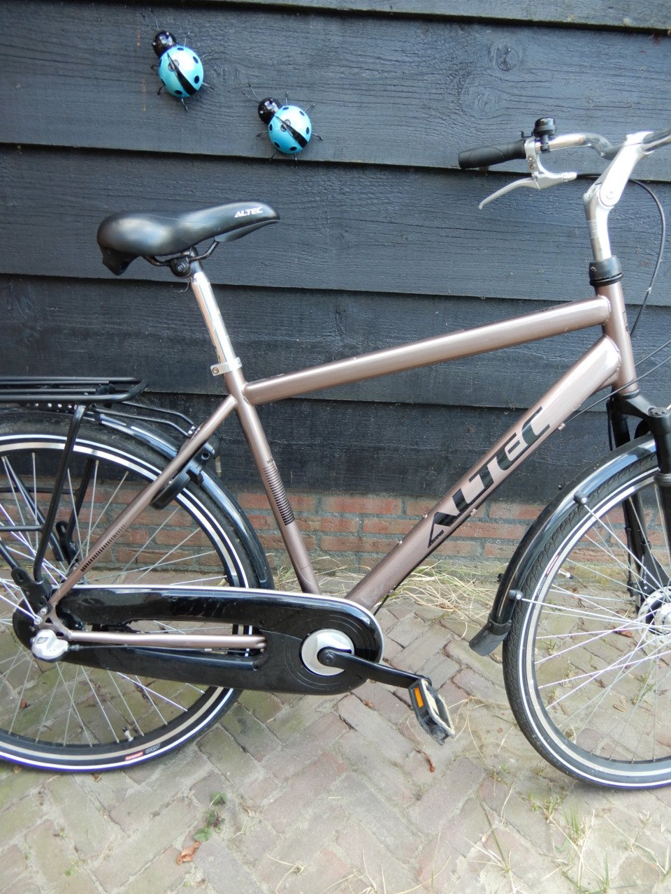 Altec Walesa 28 inch, 52 cm herenfiets / fiets 3 vers. bruin