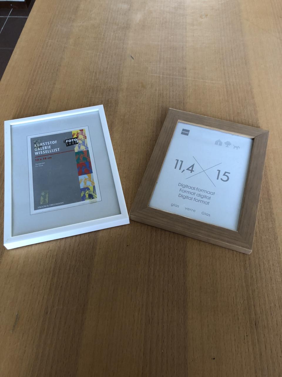 Te koop goede fotolijsten.(nieuw).