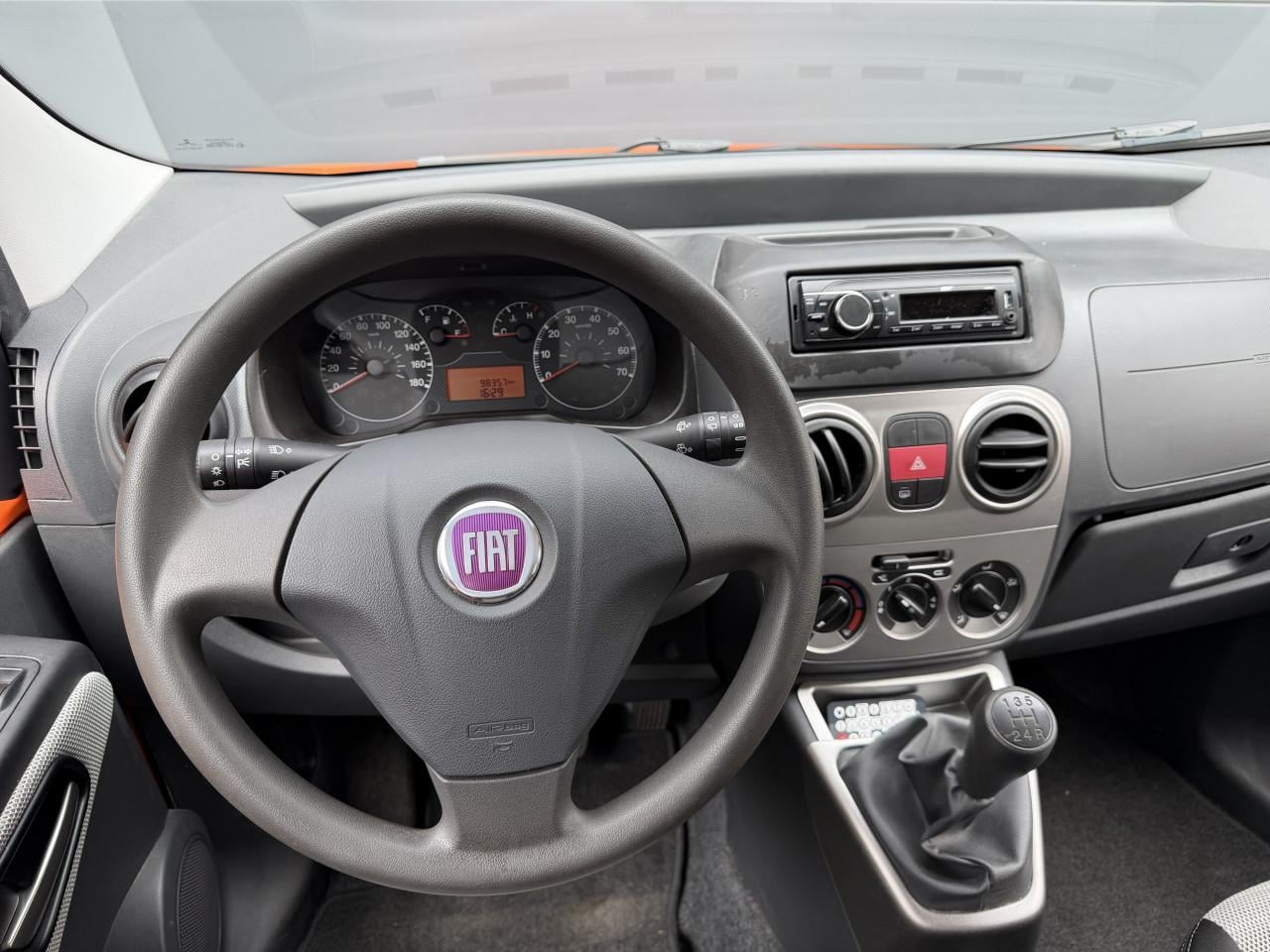 Fiat Qubo 1.4 Dynamic 54KW 5DRS 2009 Oranje Airco Apk Nap